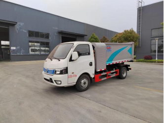 東風(fēng)華神CL5047ZZZBEV型純電動(dòng)自裝卸垃圾車